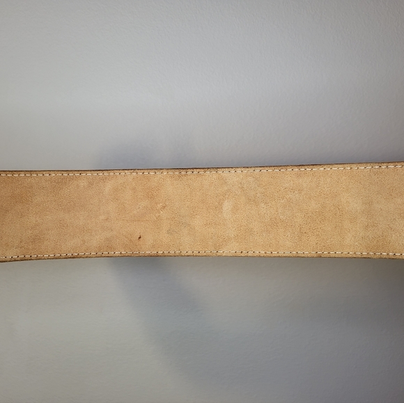 Stoic 4" Leather Powerlifting/Weight Lifting Belt size 33-42 - Picture 6 of 7